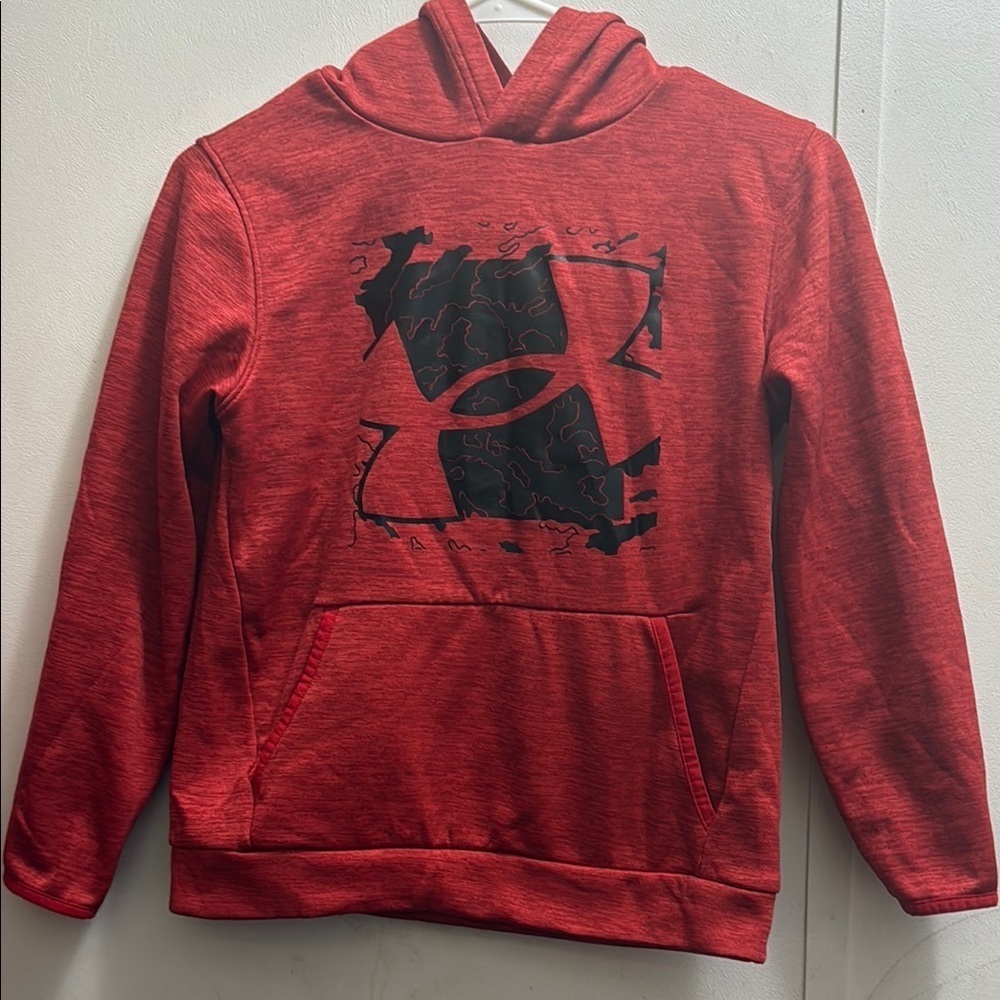 Under Armour Red Sweater boy's size M